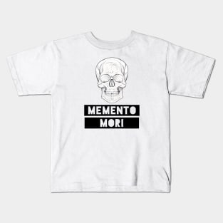 Memento Mori Skull Symbolic Trope Kids T-Shirt